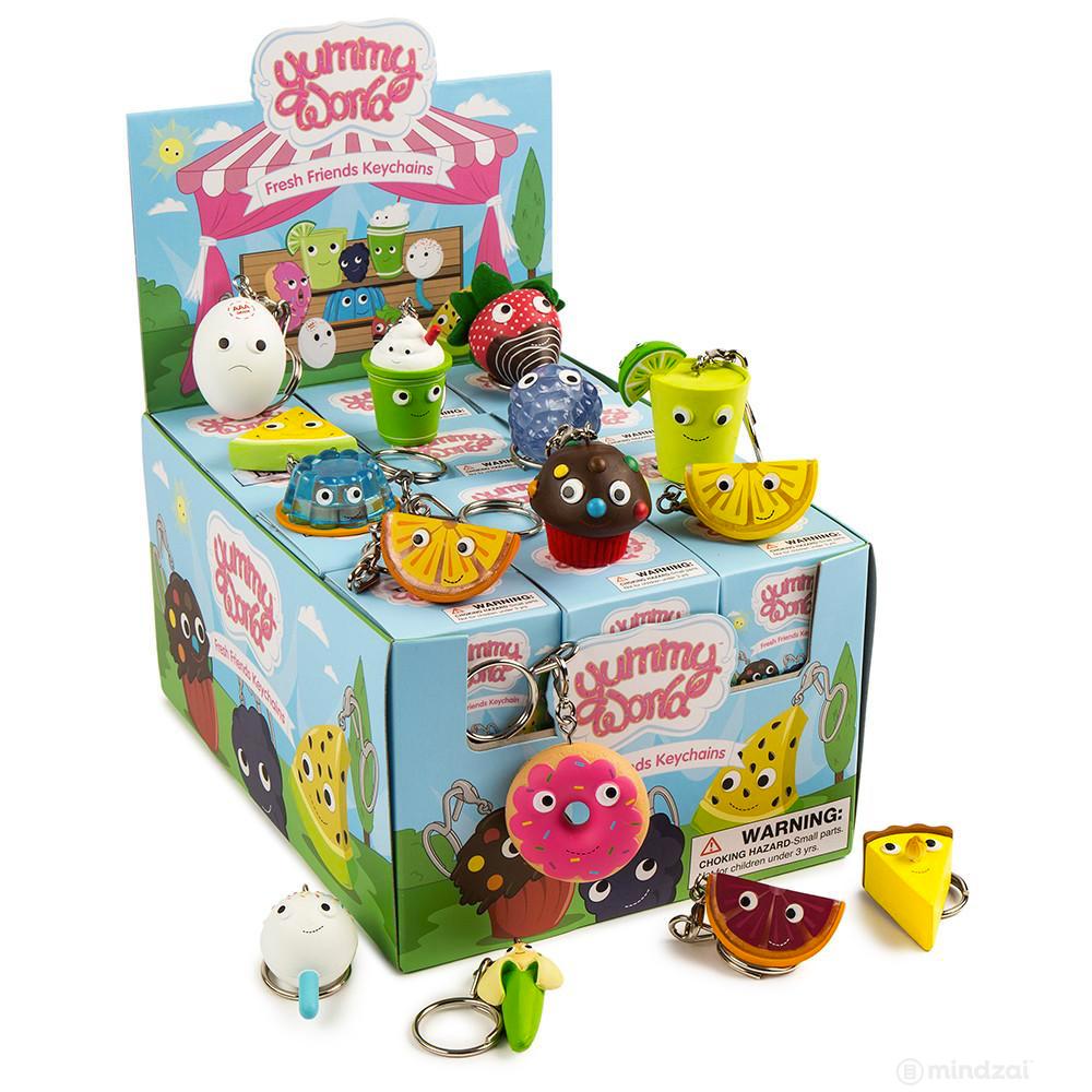 Yummy World Fresh Friends Vinyl Keychain Blind Box Series by Kidrobot
