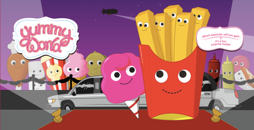 Yummy World Red Carpet Blind Box Keychain Series - Mindzai  - 10